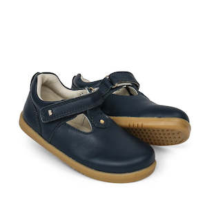 Bobux Iwalk Louise T Bar Navy 633001