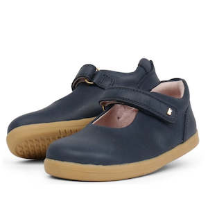 Shoe: Bobux Iwalk Delight Mary Jane Navy 628026A