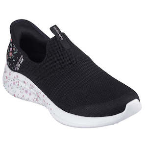 Skechers Ultra Flex 3.0 Bloom On SLIP INS Black Floral