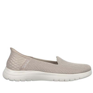 Skechers Slip Ins On The Go Flex Astonish Taupe