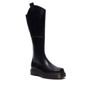 Dr Martens Womens  Amaayah Hi Knee High Boot Leather Black