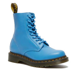 Not Linked to shopify redo Dr Martens  Mid Blue Pascal 1460 Virginia 8 Eye Soft Leather