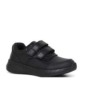 Shoe: Clarks Hurry Black Leather School Shoe