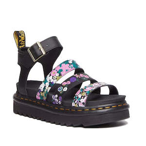 Dr Martens - Blaire 3 Strap Sandal Vintage Floral Print Hydro