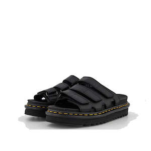 Dr Martens Raine Slide Sandal Black Athena Leather