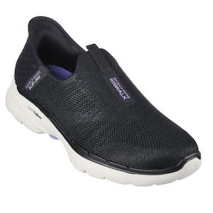 Skechers Go Walk 6 Fabulous View SLIP INS Black Clearance