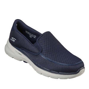 Shoe: Skechers Mens Go Walk 6 Slip On Ovra Navy