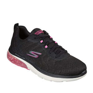 Shoe: Skechers Womens Go Walk Air 2.0 Dynamic Virtue Black