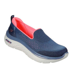 Skechers Hyper Burst Lunar Mars Slip On Navy - Womens