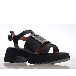 Shoe: Alfie & Evie Lassie Platform Leather Sandals