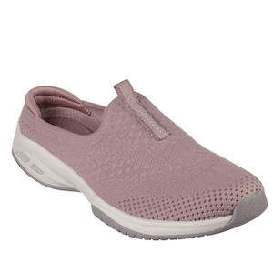 Womens Skechers Mule Commute Time - Snuggle Vibe Mauve