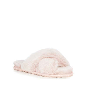 Shoe: EMU Women's Mayberry Frost Musk Pink Luxurious Sheepskin Scuff Slipper