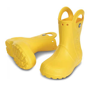 Shoe: Crocs Kids - Handle It Rain Boot Yellow - Gumboots