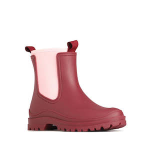 Shoe: Los Cabos Amelia Berry Ankle Rain Boot Waterproof