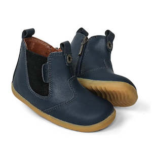 Shoe: Bobux Step Up Jodphur Boot Navy 721929A