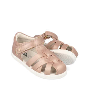 Shoe: Bobux Iwalk IW Tropicana II Rose Gold Sandal 638318