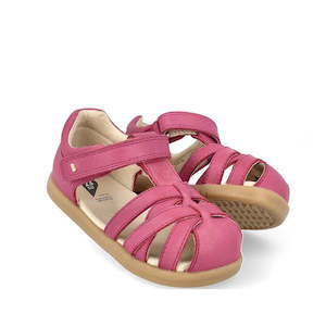 Shoe: Bobux iwalk Cross Jump Sandal Mauve Haze Closed Toe 636716