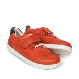 Bobux Kids + Plus Ryder Paprika Orange Velcro Trainers 835601