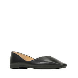 Shoe: EOS Womens Leather Ballet Flat Adriana