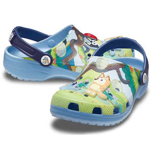 Shoe: Crocs Kids - Classic Clog Bluey - Junior Youths Sizes