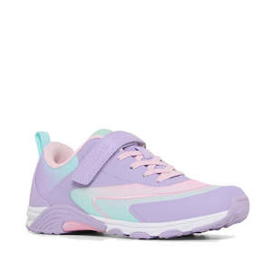 Clarks North Girls Trainer Lilac UK Child 10 - UK youth 3