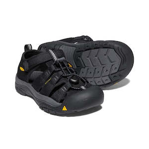 Keen Kids Newport Black Yellow School Sandal Youths