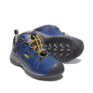 Shoe: Keen Youths Targhee Low Waterproof Blue  Hiker