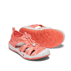 Keen Kids Moxie Sandal Narrow Width Tea Rose Pink Orange