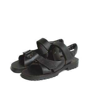 Mckinlays - Safari Black School Sandal - small sizes 27-34