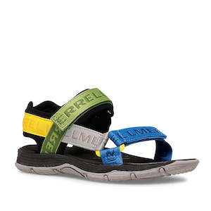 Merrell Kids Youths Kahuna Web Sandal Black Multi Logo