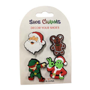 Shoe Charms - Assorted Christmas (The Grinch)