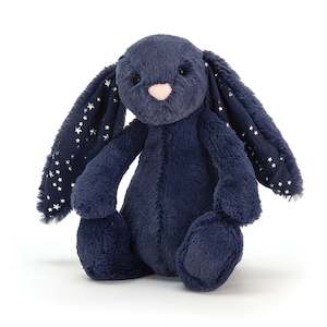 Jellycat | Bashful Navy Stardust Bunny Small