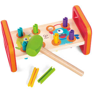 Baby Toddler Giftware: Hape | Monster Match 'N' Smash Hammer Bench