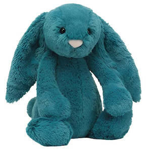 Baby Toddler Giftware: Jellycat - Bashful Mineral Blue Bunny (18cm)