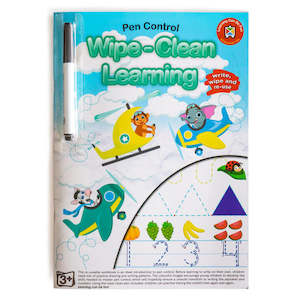 LCBF: Wipe Clean Learning Book - Pen Control with Marker