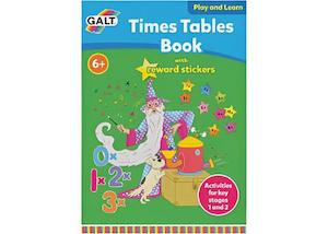 Educational: Galt - Times Tables Sticker Reward Book