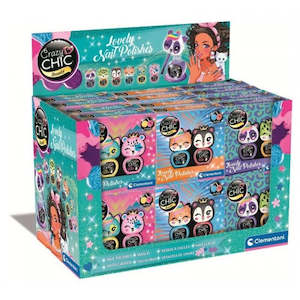 Girls Toys: Clementoni Lovely Nail Sets -Asst