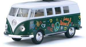 Boys Toys: VW Combi Van 1962 With Surfboard - Assorted colours