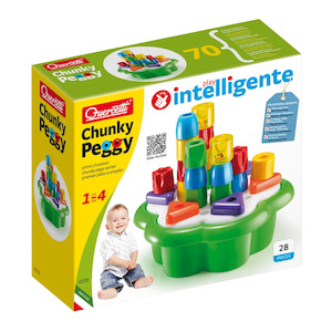 Quercetti | Chunky Peggy Daisy Sorting Box