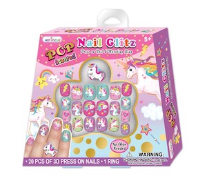 Pop Nail Scented Glitz Set -Unicorn