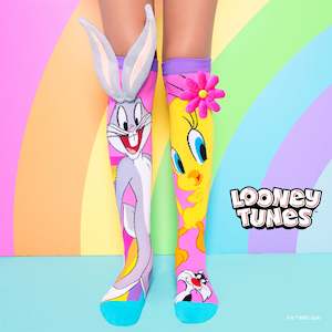 Madmia - Tweety & Bugs Bunny Socks