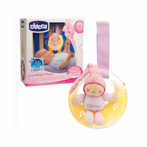 Childrens Lights Sleep Clocks Watches: Chicco GoodNight Moon -  Pink