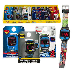 Marvel/DC Touchscreen LED Watch