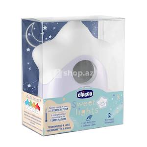 Star Night Light Thermometer USB