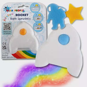 Children's Surprise Rainbow Rocket Bath Bomb