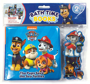 PAW Patrol Bath Time Books (EVA Bag) with Suction Cups