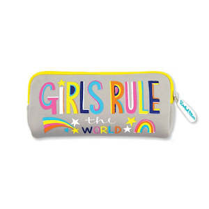 Rachel Ellen - Girls Rule - Neoprene Pencil Case