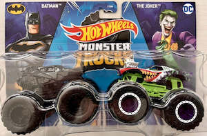 Hot Wheels toy vehicle - Monster Trucks 1:64 Demo Doubles 2-Pk Ast