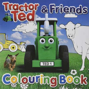 Books: Tractor Ted & Friends Colouring Book