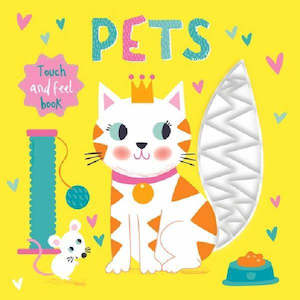 Books: Touch & Feel Pets Board Silicon Board